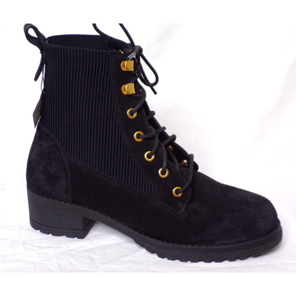 🆕 COLE HAAN Camea Ankle Moto Combat Waterproof Boot 7.5 Black - Picture 7 of 11